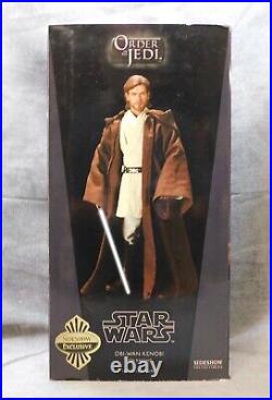 Sideshow Exclusive 1/6 Star Wars Order of the Jedi Obi-Wan Kenobi Jedi Knight