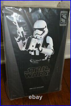 Sideshow Exclusive Hot Toys Star Wars 1/6 First Order Storm Trooper Jakuu NIB
