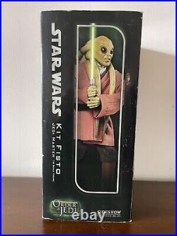 Sideshow STAR WARS KIT FISTO 1/6 SCALE 12 order of the jedi revenge of the sith