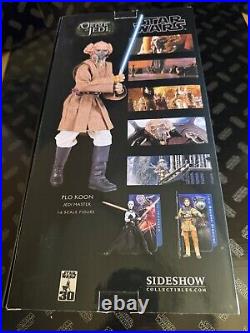 Sideshow Star Wars 1/6th Scale PLO KOON Jedi Master Order of the Jedi