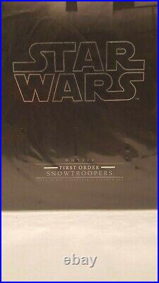 Sideshow Star Wars Disney Hot Toys Mms 323 First Order Snow Trooper 1/6 Scale