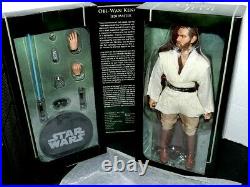 Sideshow Star Wars Obi-wan Kenobi Jedi Master 12 1/6 Scale Figure New Order