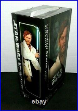 Sideshow Star Wars Obi-wan Kenobi Jedi Master 12 1/6 Scale Figure New Order