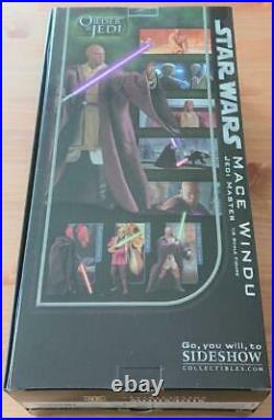 Sideshow Star Wars Order Of The Jedi MACE WINDU 12' Inch Action Figure NEW