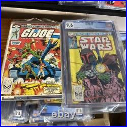 Special Order Star Wars 68 CGC 9.4 And Marvel GI Joe 1 Comic Books