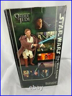Star Wars 2006 Sideshow Exclusive Obi-Wan Kenobi Order of Jedi Figure #2117 NEW