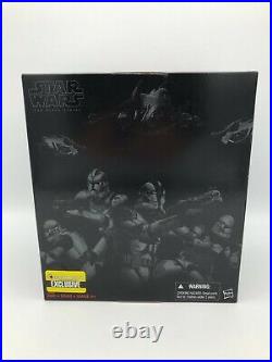 Star Wars 6 Black Series Clone Troopers 4-pack Order 66 Ee Ent Earth Exclusive
