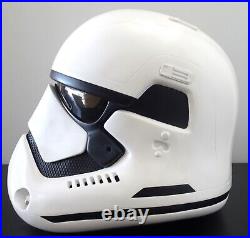 Star Wars Anovos First Order Stormtrooper Premier Fiberglass Helmet Head TFA