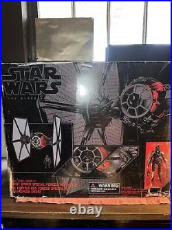 Star Wars Black Series 01 First Order Special Forces Tie Fighter Pilot Open Box