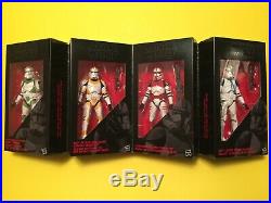 Star Wars Black Series 6 Clone Troopers of Order 66 Entertainment Earth 4 Pack