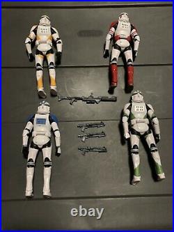 Star Wars Black Series 6 Entertainment Earth Order 66 Clone 4 Pack Unboxed