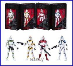 Star Wars Black Series Clone Trooper Order 66 4-pack 6 Action Figures BIB