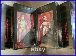 Star Wars Black Series Entertainment Earth 6 ORDER 66 CLONE TROOPERS 4-Pack New