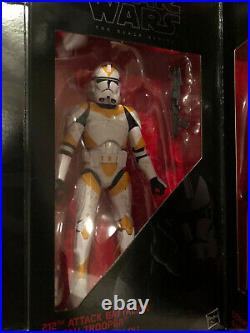 Star Wars Black Series Entertainment Earth Exclusive 4 Clone Troopers Order 66