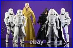 Star Wars Black Series First Order LOTX6, Flametrooper, Snowtrooper, Elite, Used