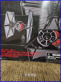 Star Wars Black Series First Order Special Forces Tie Fighter 6in Scale Open Box