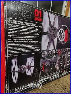 Star Wars Black Series First Order Special Forces Tie Fighter 6in Scale Open Box