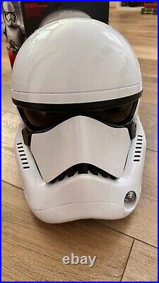 Star Wars Black Series First Order Stormtrooper Helmet with Box Rare & Discon