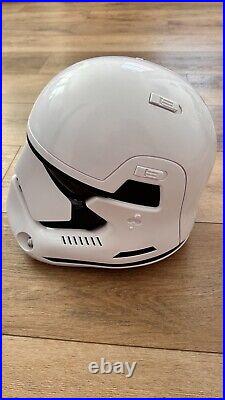 Star Wars Black Series First Order Stormtrooper Helmet with Box Rare & Discon