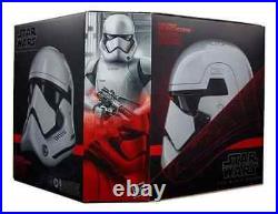 Star Wars Black Series First Order Stormtrooper Helmet with Box Rare & Discon