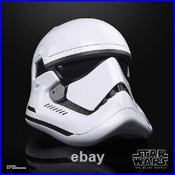 Star Wars Black Series First Order Stormtrooper Helmet with Box Rare & Discon