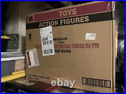 Star Wars Black Series First Order Tie Fighter and Pilot Sealed in Box New