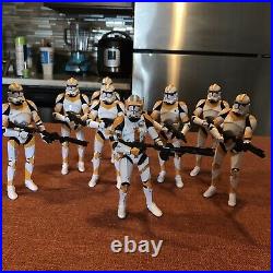 Star Wars Black Series Order 66 212th Clone Trooper 6in Lot READ DESCRIPTION