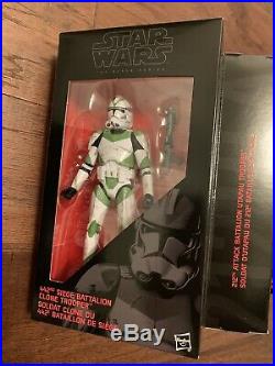 Star Wars Black Series Order 66 Entertainment Earth Exclusive Clone Brand New