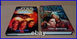 Star Wars Book Lot Of 26 Hardcover New Jedi Order Legacy Of The Force Corellian