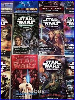 Star Wars Book Set The New Jedi Order 1-19 Paperback FIRST EDITION Lot Dark Nest