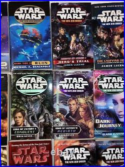 Star Wars Book Set The New Jedi Order 1-19 Paperback FIRST EDITION Lot Dark Nest