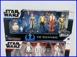 Star Wars Celebrate Saga Action Figure Lot Of 3 First Order, Empire, Resistance
