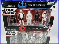 Star Wars Celebrate Saga Action Figure Lot Of 3 First Order, Empire, Resistance