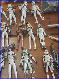 Star Wars Clone Wars Figure Bundle 99 Figures Order 66 Hasbro