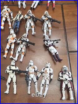 Star Wars Clone Wars Figure Bundle 99 Figures Order 66 Hasbro