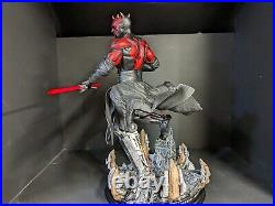 Star Wars Darth Maul fan Art Hand Painted Resin Model 1/6 Scale -made To Order