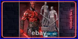 Star Wars Darth Maul fan art resin statue 16 inches -made to order