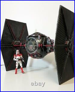 Star Wars Darth Vader Tie Fighter Imperial Transport Interceptor Vintage Custom