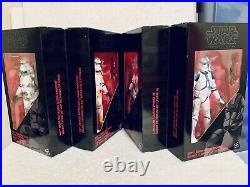 Star Wars EE excl. 6 Black Series Order 66 Clone Trooper 4 pack MISB NEW 501st