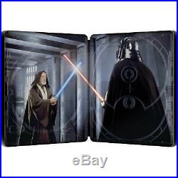Star Wars/Empire/Jedi Episodes IVVI 3 SteelBooks 4K+2 Blu-ray PRE-ORDER