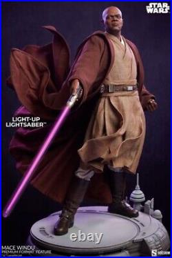 Star Wars Ep3 Mace Windu Premium Format Statue PRE-ORDER ETA JAN 2025