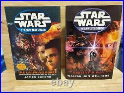 Star Wars Expanded Universe New Jedi Order Era 8 Hardcover Lot