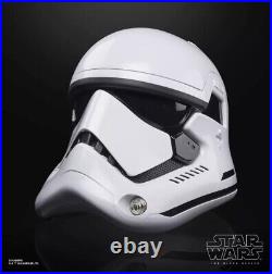 Star Wars FIRST ORDER STORM TROOPER Electronic Helmet The Black Series