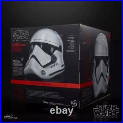 Star Wars FIRST ORDER STORM TROOPER Electronic Helmet The Black Series