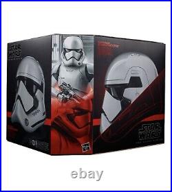 Star Wars FIRST ORDER STORM TROOPER Electronic Helmet The Black Series