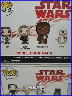 Star Wars First Order Four Pack/ Star Wars Rebel Four Pack Funko POP