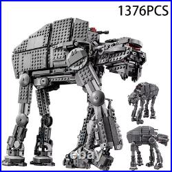 Star Wars First Order Heavy Assault Walker Building Set 1376 Pcs