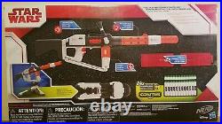 Star Wars First Order Heavy Gunner Stormtrooper Nerf GlowStrike Blaster NEW