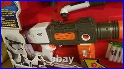 Star Wars First Order Heavy Gunner Stormtrooper Nerf GlowStrike Blaster NEW