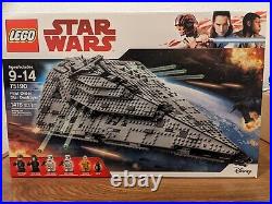 Star Wars First Order Star Destroyer 75190 NISB, New, Excellent condition